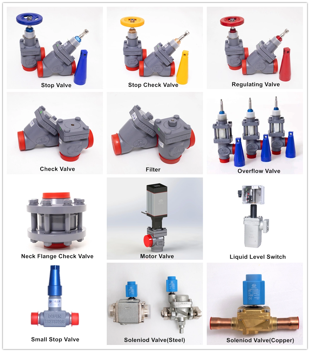 Industrial Refrigeration Cold Storage Connecting Ammonia Freon System Butt Welding Ammonia Check Valve