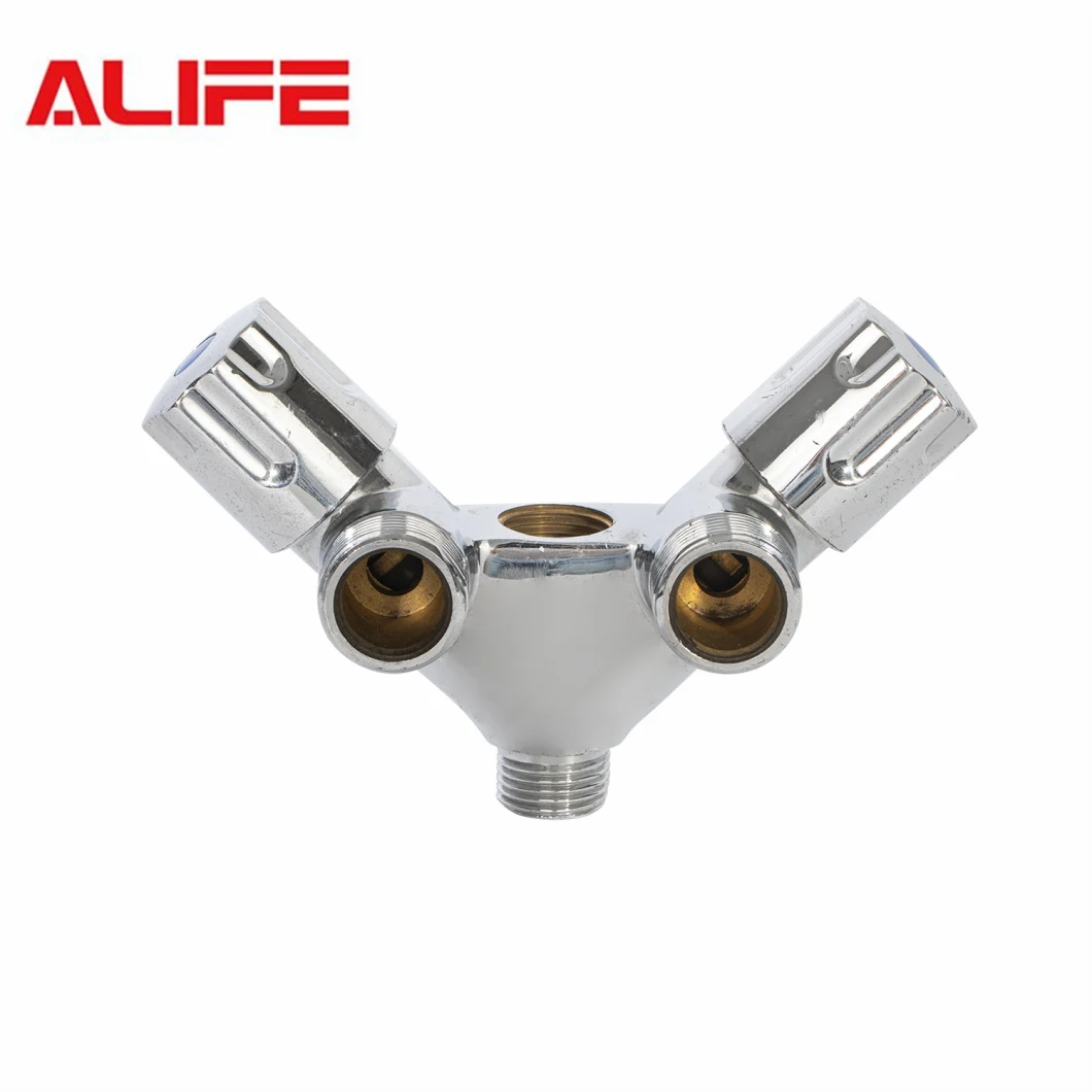 Alife Sanitary Plumbing Brass Angle Stop Valve Toilet