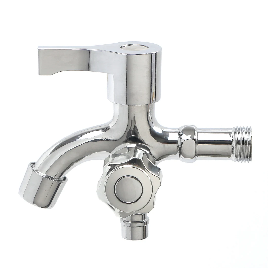 SUS304 Angle Valve One in and Two out Triangle Valve, Plumbing Accessories, Angle Valve, Faucet, Faucet Accessories, Hardware, Pipe Valve, Water Valve Switch