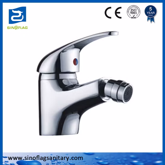 40 mm Messing-Badezimmer-Bidethahn, quadratisch