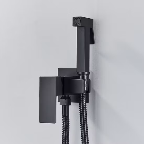 Badezimmerzubehör Messing Chrom Toilette Badezimmer Bidet Spray