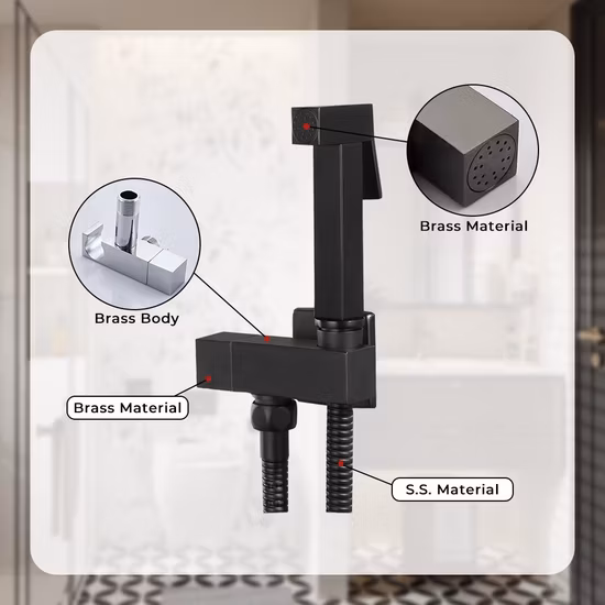 Messing-Bidet-Spray, Badezimmer, tragbarer Messing-Bidet-Spray